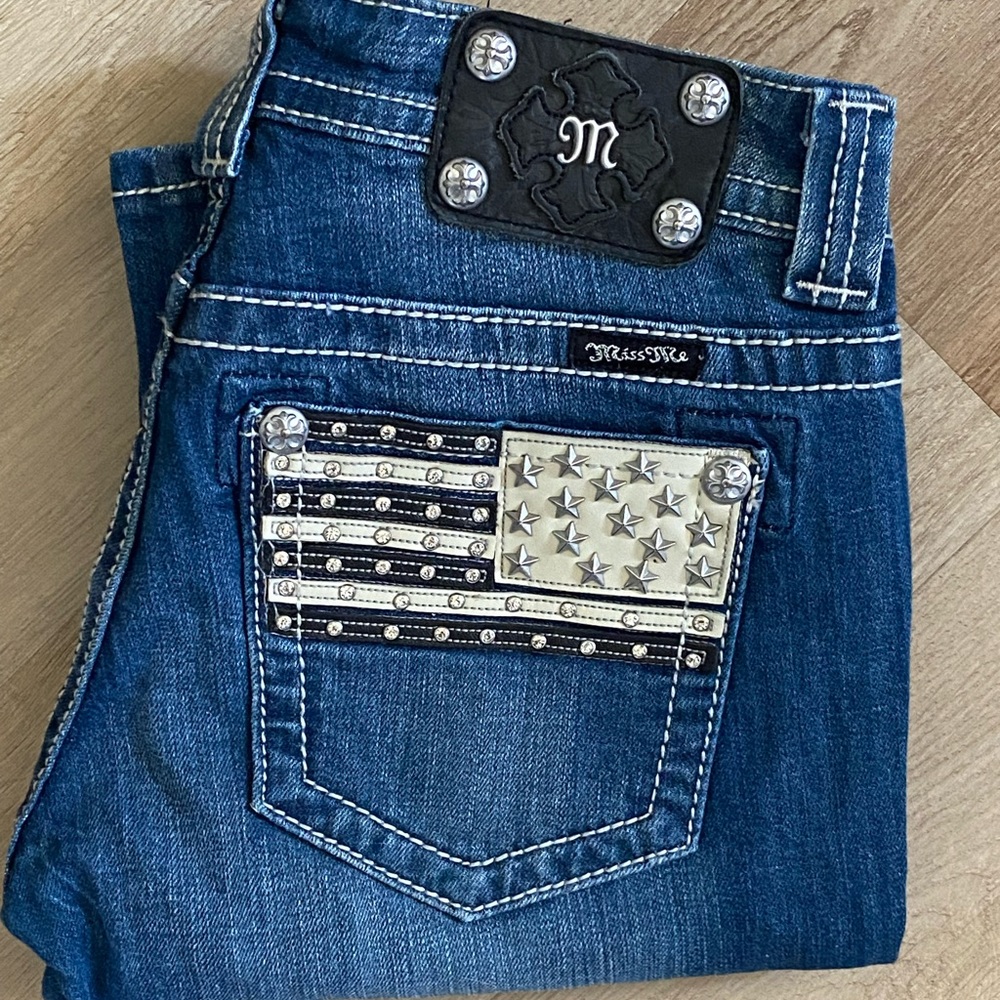 Miss Me American Flag Jeans